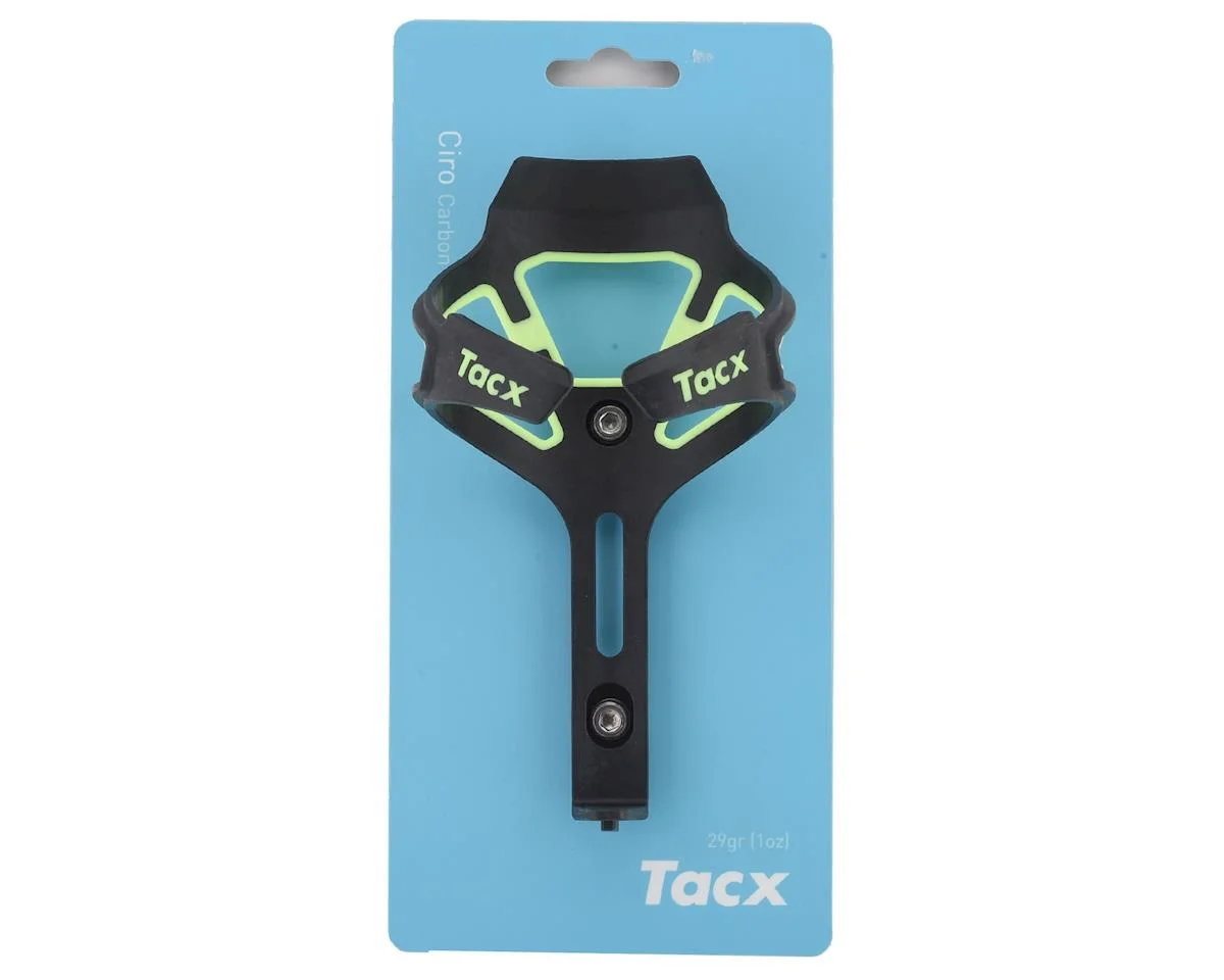 Garmin Tacx Ciro Carbon Water Bottle Cage (Matte Fluo Yellow) - view 2